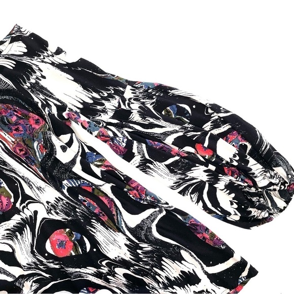 Free People Drift Away Cold Shoulder Tunic Top Multicolored - Picture 14 of 16